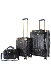 Triforce Ibiza 3pc Expandable Luggage Set