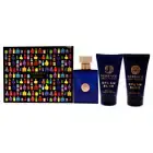 Dylan Blue by Versace for Men - 3 Pc Gift Set 1.7oz EDT Spray, 1.7oz After Sh...