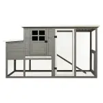 Lexi & Me Flat Roof Outdoor Chicken Coop