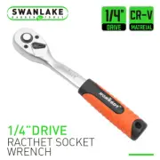 1/4" Drive Ratchet Socket Wrench Non-slip Handle 72 Tooth Quick-Release