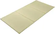 (Twin, Natural) - Japanese Traditional Igusa Tatami Mattress (Twin Size). Made in Japan