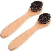 Vaguelly 2Pcs Long Handle Facial Cleansing Brush Soft Bristles for Deep Exfoliation and Gentle Face Cleaning Lightweight Face Scrubber for Skin Care