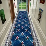 [HDGZ] Runner Rug for Hallway Long Narrow Hall Living Room Carpet with Back Very Long Front Door Entrance Carpet Runner Small Floor Mat (Size : 120x 700cm)
