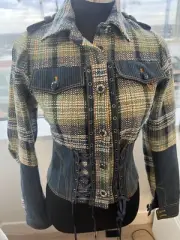 NEW WITH TAGS JOHN GALLIANO WITH DIOR BLUE TEAL JACKET