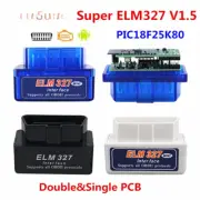 10PCS/Lot OBDII Scanner ELM327 1.5 Car Diagnostic Tool ELM 327 PIC18F25K80