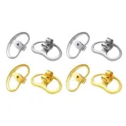 4pcs Earring Lifters Pierced Earring Backings Lifters Safety Use