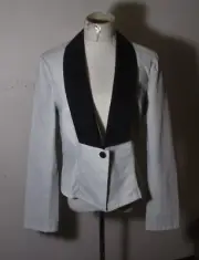 ROCK & REPUBLIC "Full Metal" Black Tie Jacket Junior Size 16 NWT $90.00