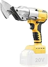 Wireless Electric Scissors for Dewalt 18V/20V Battery, 300N.m 2500RPM Brushless Tin Snips Battery, Max 2 mm Shear Thickness for Sheet Metal, Carpet, Leather, Metal