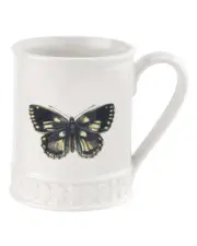 Portmeirion Botanic Garden Set Of 4 Harmony Butterfly Mugs