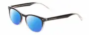Prive Revaux Show Off Single Women Polarized Sunglasses Black Clear Crystal 48mm