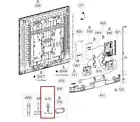 4x FAB30016131 LG TV STAND SCREW 65UV340C 70UJ657T 70UK6540PTA 75NANO91VPA