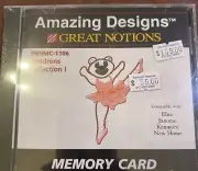 Janome Elna Great Notions Memory Card ENHMC-1106 Childrens Collection 1