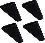NOLITOY 4 Pack Air Fryer Dehydrator Rack Corner Pads Silicone Bumpers for Easy Cleaning Sturdy Base