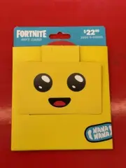 Fortnite Peely 2800 V-Bucks Physical Gift Card Pull Tab Display Limited Edition