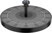 Outdoor Water Feature Solar Fountain Pump Water Pump With 6 Nozzles For Bird Bath Ponds Garden,Swimming Pool Fish Tank, Outdoor Fountain Supplies(2.5W)