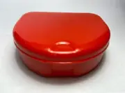 Dental Storage Case, Orthodontic Retainer Box Mouthguards Dentures, 1-pc