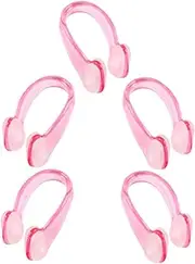 5pcs Swimming Nose Clip Swimming Accessories Swim Nose Clip Adult Nose Plugs for Swimming for Nose Holder for Swimming Nose Clip Swimming Swim Nose Clip Nose Clips