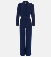 [Norma Kamali] Norma Kamali Jersey jumpsuit AU 16 blue