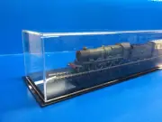 Train Display case HO scale 39" long with black acrylic base UV filtering