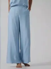 Athleta Light Blue "Calm Cool Pant" Lounge Relaxed Pants, Size 3X, NWT! $99