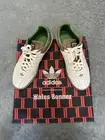 Wales Booner Adidas Samba . Cream And Green Color Way. Og Style Samba .