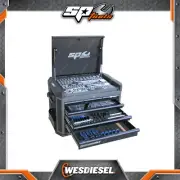 SP Tools 281 Pcs Tech Series Tool Kit - Sockets & Keys Metric/SAE Diamond Black