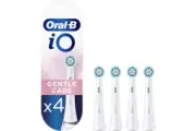 Oral-B iO Gentle Care electric toothbrush heads, 4-piece(White)