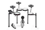 Alesis Nitro Max Mesh 5-Piece Mesh Electronic Drum Kit w/ Nitro Max Drum Module & 3 Cymbals