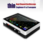 1GS/s 1013D 7" FFT LCD 100Mhz Bandwidth Sampling Rate Digital Oscilloscope 2CH