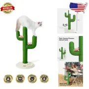 Durable Sisal Cat Scratching Post - 31.5'' Cactus Design for All Cat Breeds