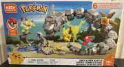 Pokémon Mega Construx "Onix Super Battle" Building Set-FVR55: 6 Pokémon Included