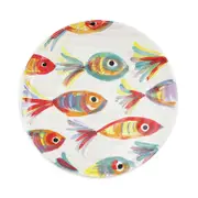 Vietri Pesci Colorati Salad Plate