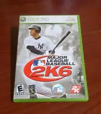 在飛比找Yahoo!奇摩拍賣優惠-(美版主機專屬遊戲片) XBOX360 MLB 2K6 英文