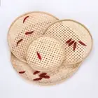 Products Handmade Woven Fruit Food Tray Dustpan Storage Basket Bamboo Sieve