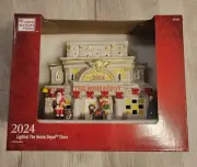 2024 Christmas Lighted The Home Depot Store Storefront Christmas Village Decor