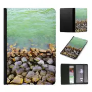 PASSPORT ITINERARY ORGANIZER|ROCKS PEBBLES BESIDES LAKE