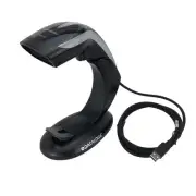 Heron HD3130 Handheld Corded 1D Barcode Scanner/Linear Imager, Includes Adjus...