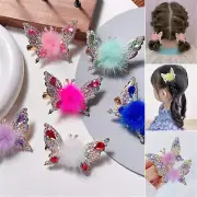 Flying Butterfly Hairpin Sparkly Butterfly Hair Clips Women Cute Alloy Flying