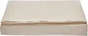 Bambury Chateau Flat Sheet Flat Sheet, King Single, Mocha