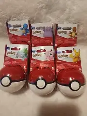 Pokemon Mega Construx Set Of 6 Original 151 Pikachu Squirtle Jigglypuff