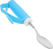 OATIPHO Adaptive Spoon for Elderly and Disabled Non Slip Soft Silicone Handle Eating Utensil for Self Feeding Handicapped Utensils for Comfort and Control Easy to Clean and Use