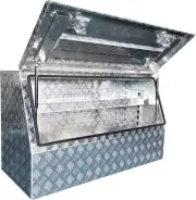 Aluminium Toolbox Checker Plate 1500mm Heavy Duty Ute Tool Box Truck ToolBox One