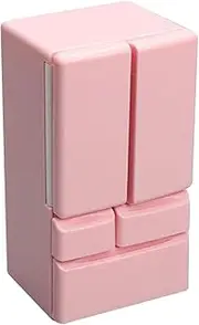 Yjkedfh Doll Fridge,Creative Small Refrigerator 1:12 Scale | Doll House Furniture, Pretend Play Scene, Children Play Home Toy for Children Kids