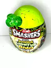 ZURU Smashers Mega Jurassic Light Up Dino Over 25 Surprises Inside Roars NEW