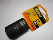 NEW Dewalt DWMT751060SP 1/2 Drive X 17 MM 6PT BLACK Impact Socket 75-106D
