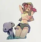 metal slug Fiolina and alien sticker decal