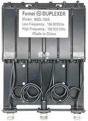 VHF 136-174MHz 30W Duplexer for Radio Repeater Tuned Low Frequency 156MHz & High Frequency 163MHz & N Female connectors