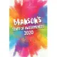 Branson’’s Diary of Awesomeness 2020: Unique Personalised Full Year Dated Diary Gift For A Boy Called Branson - Perfect for Boys & Men - A Great Journa