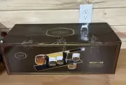 The Wine Savant Whiskey Golf Decanter With Set Of 4 Glasses