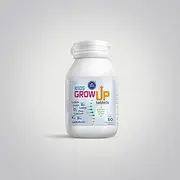 Kids GrowUp Tablets - Helps Kids Grow & Develop Healthily - Immunity & Bone Strength Support - Multivitamins & Minerals for Kids Ages 2 to 9, 60 Chewable Berry Tablets